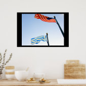 Grieks-Amerikaans Poster (Keuken)