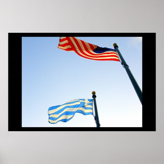Grieks-Amerikaans Poster (Voorkant)
