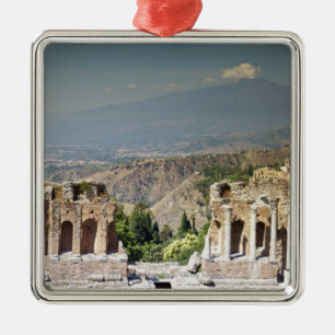 Grieks amfitheater metalen ornament