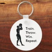 Grieks Athlete Basketball Winning Formula Sleutelhanger (Voorkant)