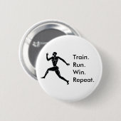 Grieks Athlete met winnende Button (Voorkant /achterkant)