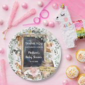 Grieks Baby shower Papieren Bordje (Feest)