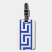 Grieks Bagagelabel (Voorkant verticaal)