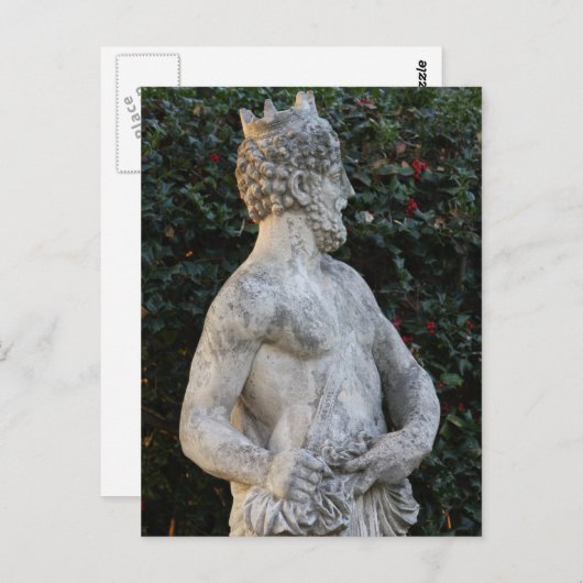 Grieks beeld briefkaart (Voorkant / Achterkant)