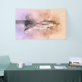 Grieks beeld van Apollo Spandoek (Beurs)