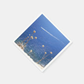 Grieks blauw Zee Servet (Hoek)