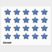 Grieks blauw Zee Ster Sticker (Vel)