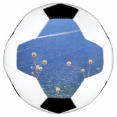 Grieks blauw Zee Voetbal (Voorkant)