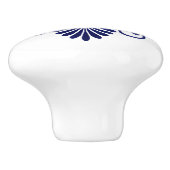 Grieks Bloeiend Ornament Keramische Knop (Zijkant)