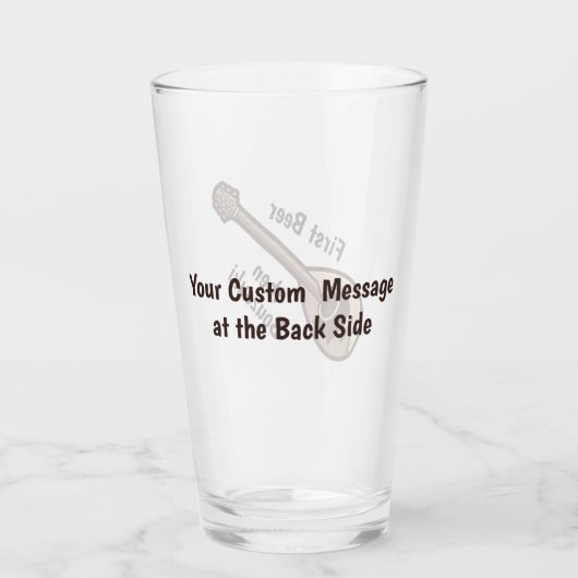 Grieks Bouzouki Glas (Achterkant)