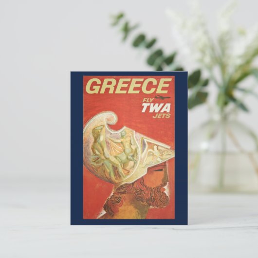 Grieks Briefkaart (Staand voorkant)