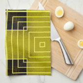 Grieks Chic Towel-geel Theedoek (Quarter Fold)