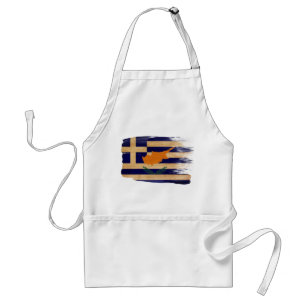 Grieks-Cypriotische vlag Apron Standaard Schort
