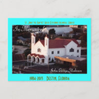 Grieks Destin St. John's Church Aerial Briefkaart