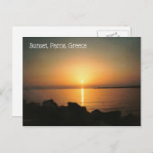 Grieks eiland Paros Briefkaart (Voorkant / Achterkant)