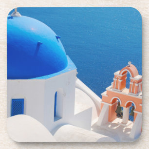 Grieks eiland Santorini Bier Onderzetter