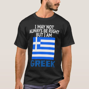 Grieks erfgoed trots op Griekse roots Griekenland  T-shirt