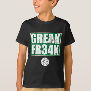 Grieks Fr&#; k Milwaukee Wisconsin Bysketbyll Gift T-shirt