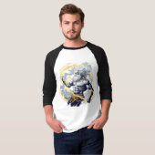 Grieks God Vector T-shirt (Voorkant volledig)