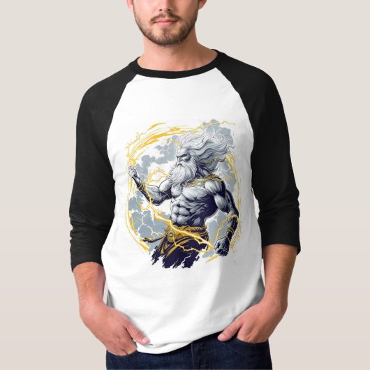 Grieks God Vector T-shirt (Voorkant)