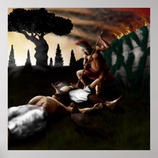 Grieks-Gods-Ares Poster