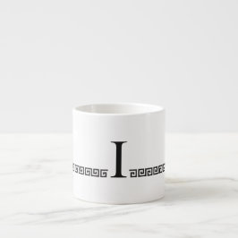 Grieks Initiaal Espresso Kop