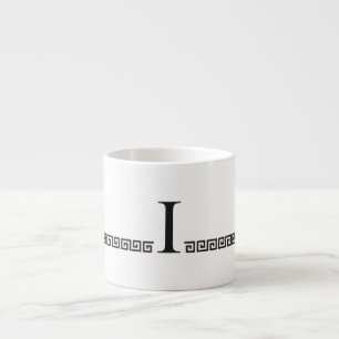 Grieks Initiaal Espresso Kop