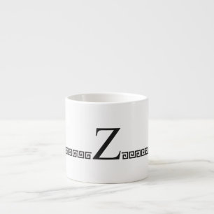 Grieks Initiaal Espresso Kop
