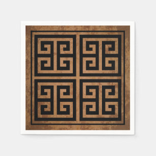 Grieks Key Pattern Ontwerp Servet