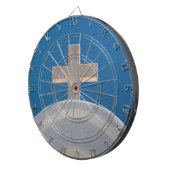 Grieks kruis dartbord (Voorkant Rechts)