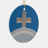 Grieks kruis keramisch ornament (Rechts)