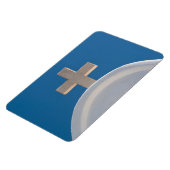 Grieks kruis magneet (Linkerzijde)