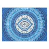 Grieks Mati Mataki - Griekse versiering van de oge Tafelkleed (Voorkant (Horizontaal))