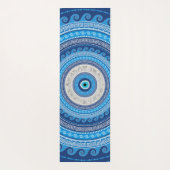 Grieks Mati Mataki - Matiasma Evil Eye ornamed #2 Yogamat (Achterkant)