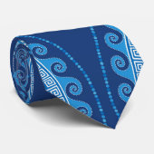 Grieks Mati Mataki - Matiasma Evil Eye ornament Stropdas (Opgerold)