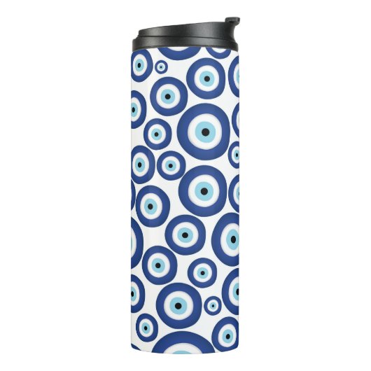 Grieks Mati Mataki - Matiasma Evil Eye Pattern #1 Thermosbeker (Gedraaid links)