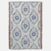 Grieks Mati Mataki - Matiasma Evil Eye Pattern #3 Deken (Voorkant Verticaal)