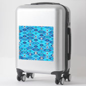 Grieks Mati Mataki - Matiasma Evil Eye Pattern Sticker (Koffer)
