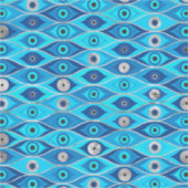 Grieks Mati Mataki - Matiasma Evil Eye Pattern Sticker (Voorkant)