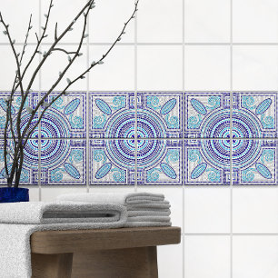 Grieks Mozaïek Tegel Hoek Ornament Tegeltje