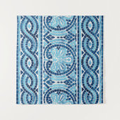 Grieks mozaïektegel wandkleed (Voorkant (horizontaal))