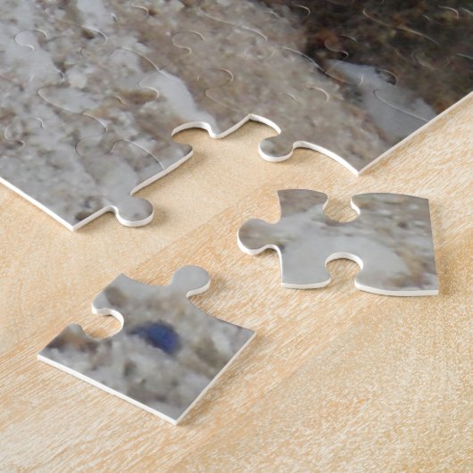 Grieks Myrtos Bay Strandlandschap Kefalonia Grieke Legpuzzel (Zijkant)