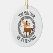 Grieks Mythology Gift Centaur Aandacht Gift Keramisch Ornament (Rechts)