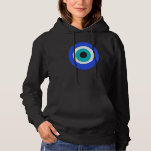 Grieks Nazar Evil Eye Curse Protection Vaskania Ev Hoodie