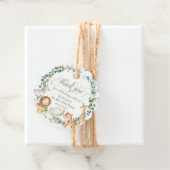 Grieks Oerwoud Baby shower Bedankjes Labels (In situ)