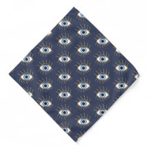 Grieks ogen met blauw wit goud