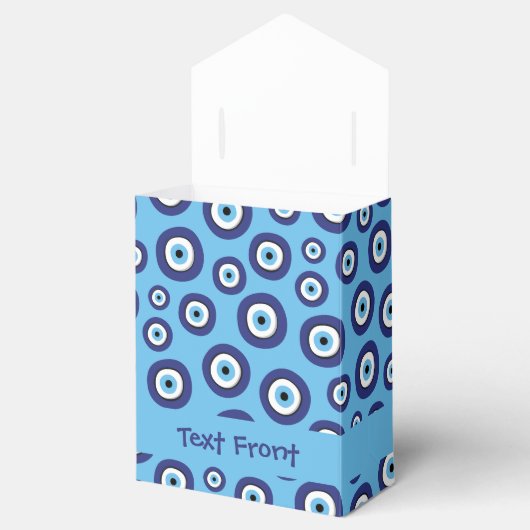 Grieks Oogpatroon Bedankdoosjes (Geopend)