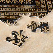Grieks ornament en Meander Key Legpuzzel (Zijkant)