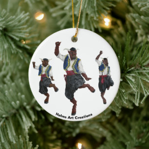 Grieks Ornament van de minotauriërs van de Dans