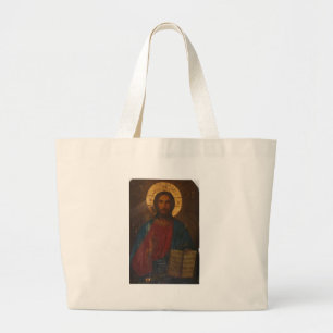  GRIEKS ORTHODOX ICON GROTE TOTE BAG